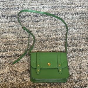 Anne Klein Vibrant Green Crossbody Bag